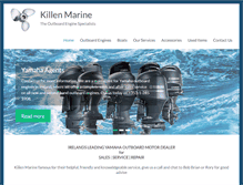 Tablet Screenshot of killenmarine.ie
